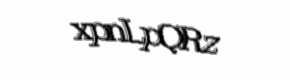 Security check image, please type the characters shown