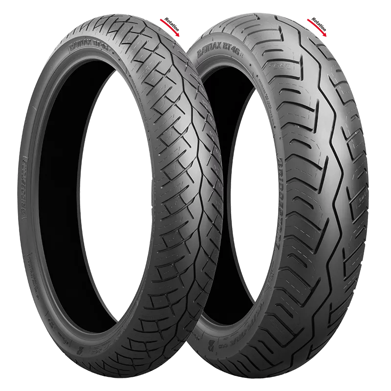 110-90-16 59V Bridgestone Battlax BT46 110-90 Crossply16 59V - Protyre - Motorcycle Tyres from Protyre