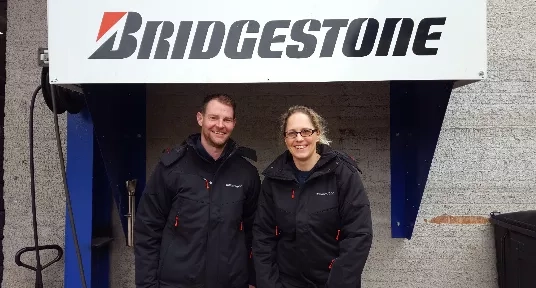 Bridgestone Award for Protyre Rugby Fitter