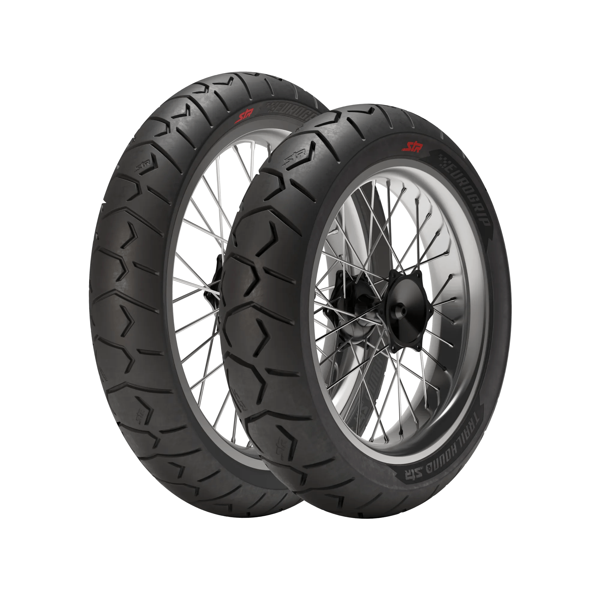 120/70R19 60V Eurogrip Trailhound STR 120/70Radial19 60V - Protyre - Motorcycle Tyres from Protyre