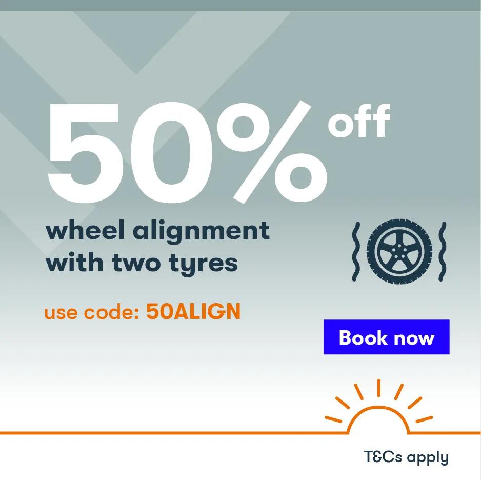 wheel alignment offer