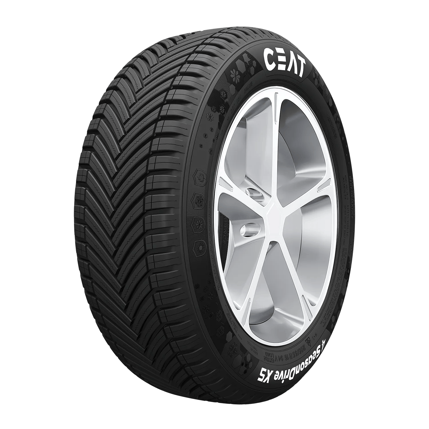 Ceat - 4SeasonDrive X5 - Car Tyre - 225/45R17 94V XL