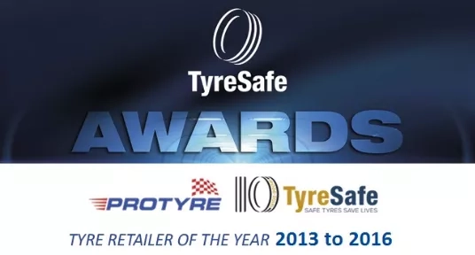 Protyre Wins Twice at the Tyresafe Awards 2016 