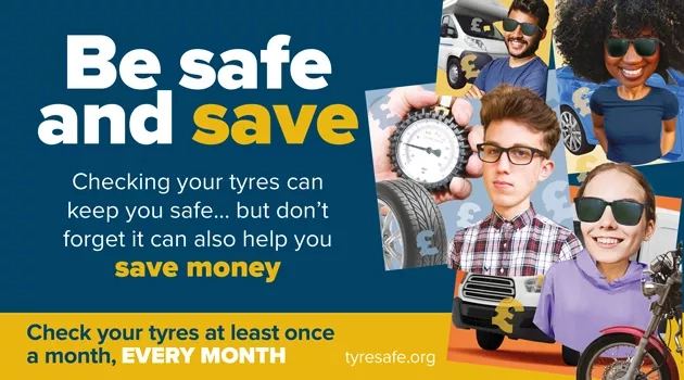 Be 'Safe and Save' This October with TyreSafe and Protyre