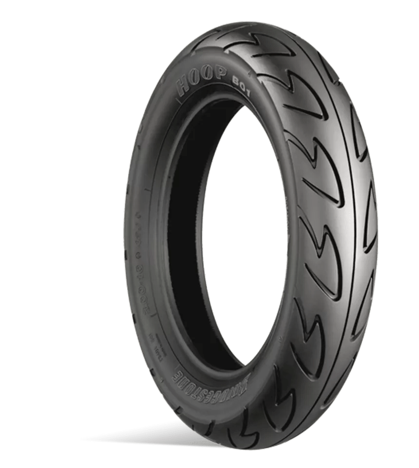 100-90-10 61J Bridgestone Hoop B01 100-90 Crossply10 61J - Protyre - Motorcycle Tyres from Protyre