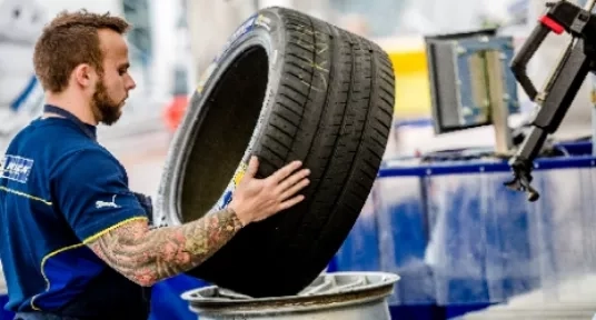 Meet the person behind the tyre