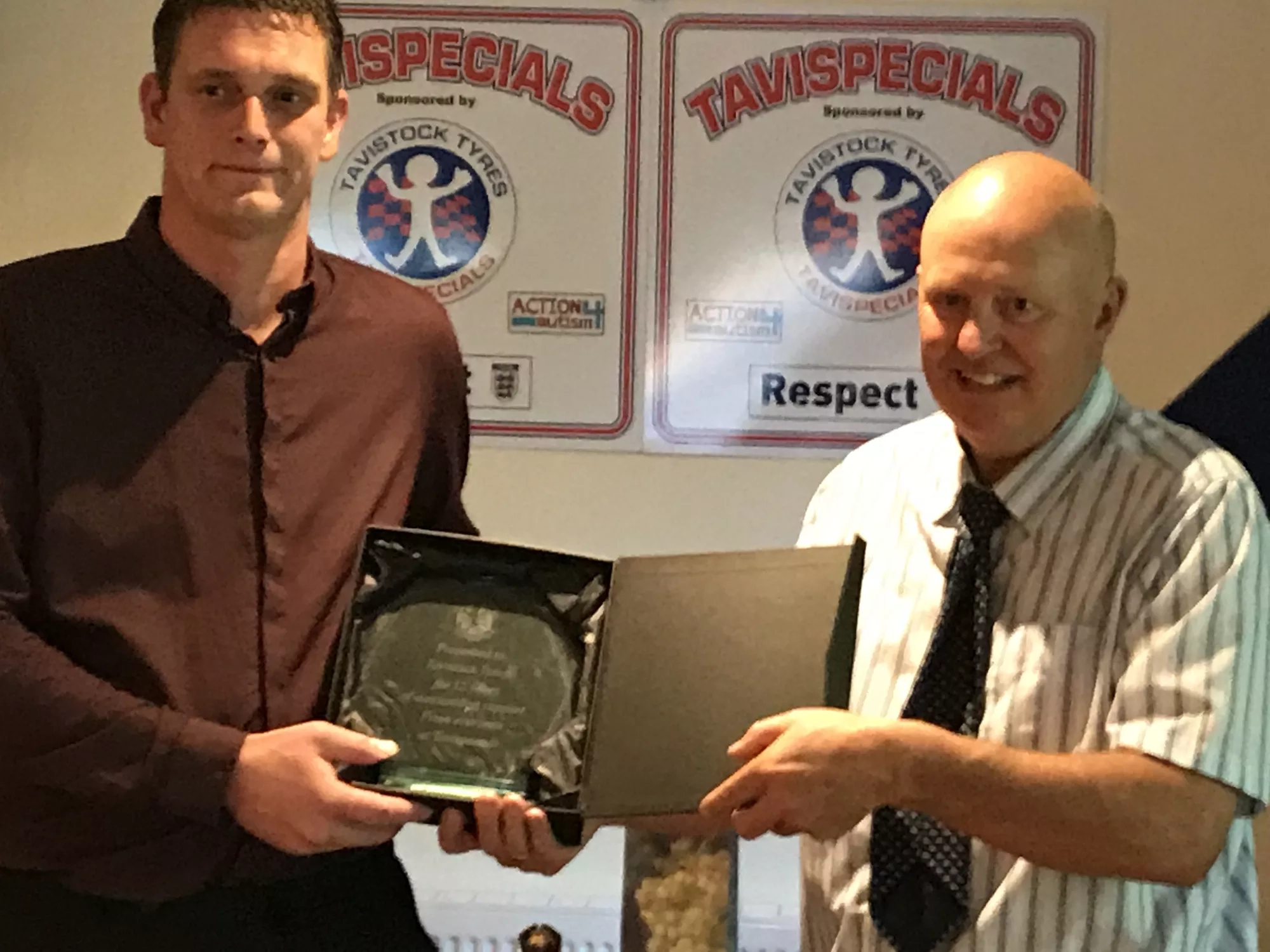 Tavistock Specials FC presentation night 