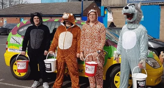 Four friends embark on epic road trip from Carlisle to Benidorm for charity