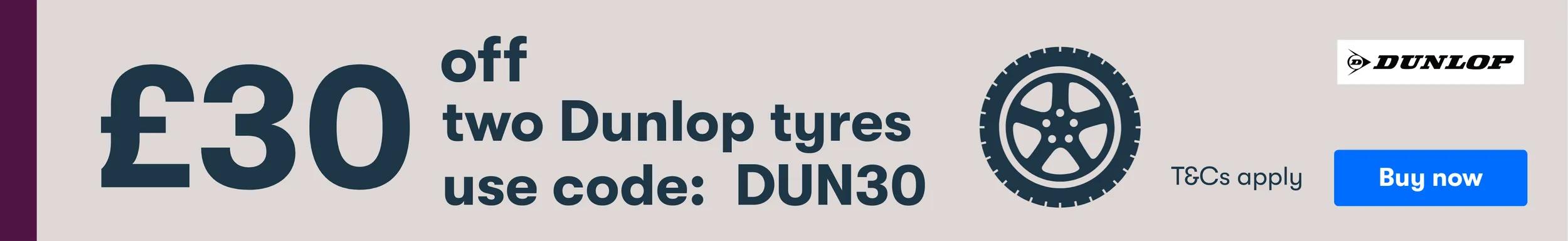 Up to £40 OFF FOUR TYRES 