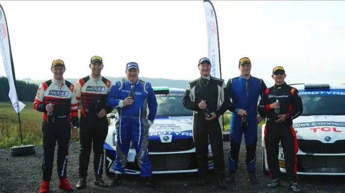 Melvyn Evans wins thrilling Old Forge Garage Mewla Rally to take an early lead in the Protyre MSUK Asphalt Rally Championship