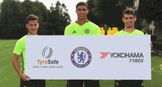 Chelsea FC becomes TyreSafe's latest signing