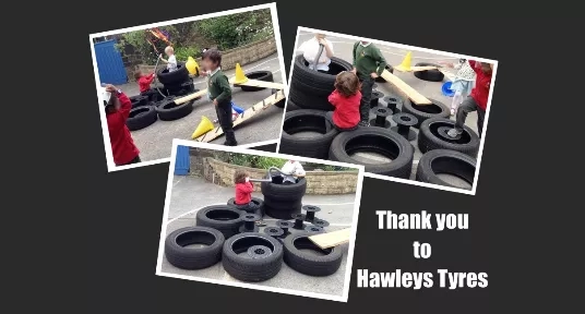 Hunter School Tyre Donation