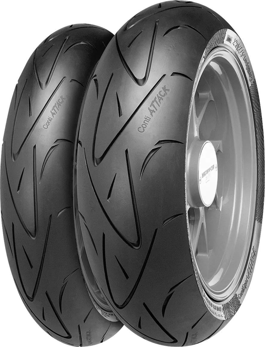 Continental ContiSportAttack 120/70ZR17 (58W) Motorcycle Tyre
