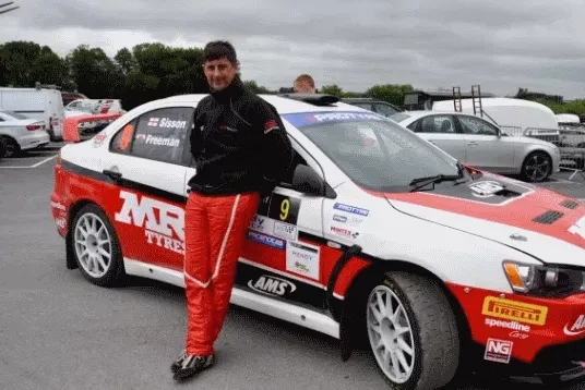 Speedy Sisson returns in mighty Mitsubishi