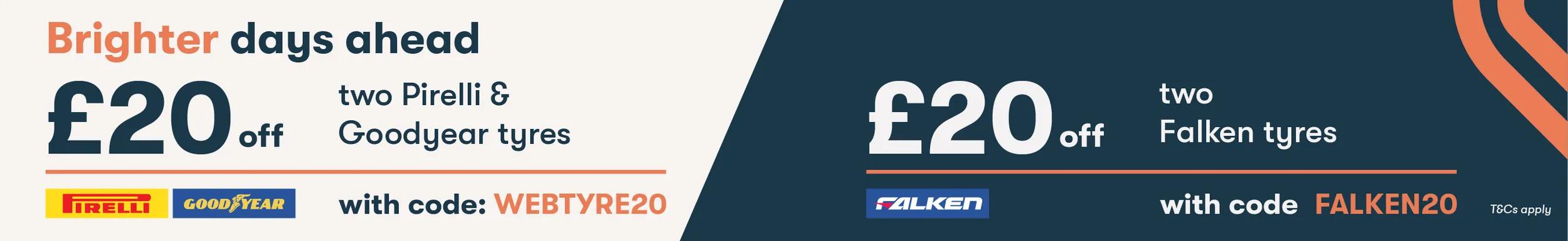 March 2025 Web Tyre 20 Offer