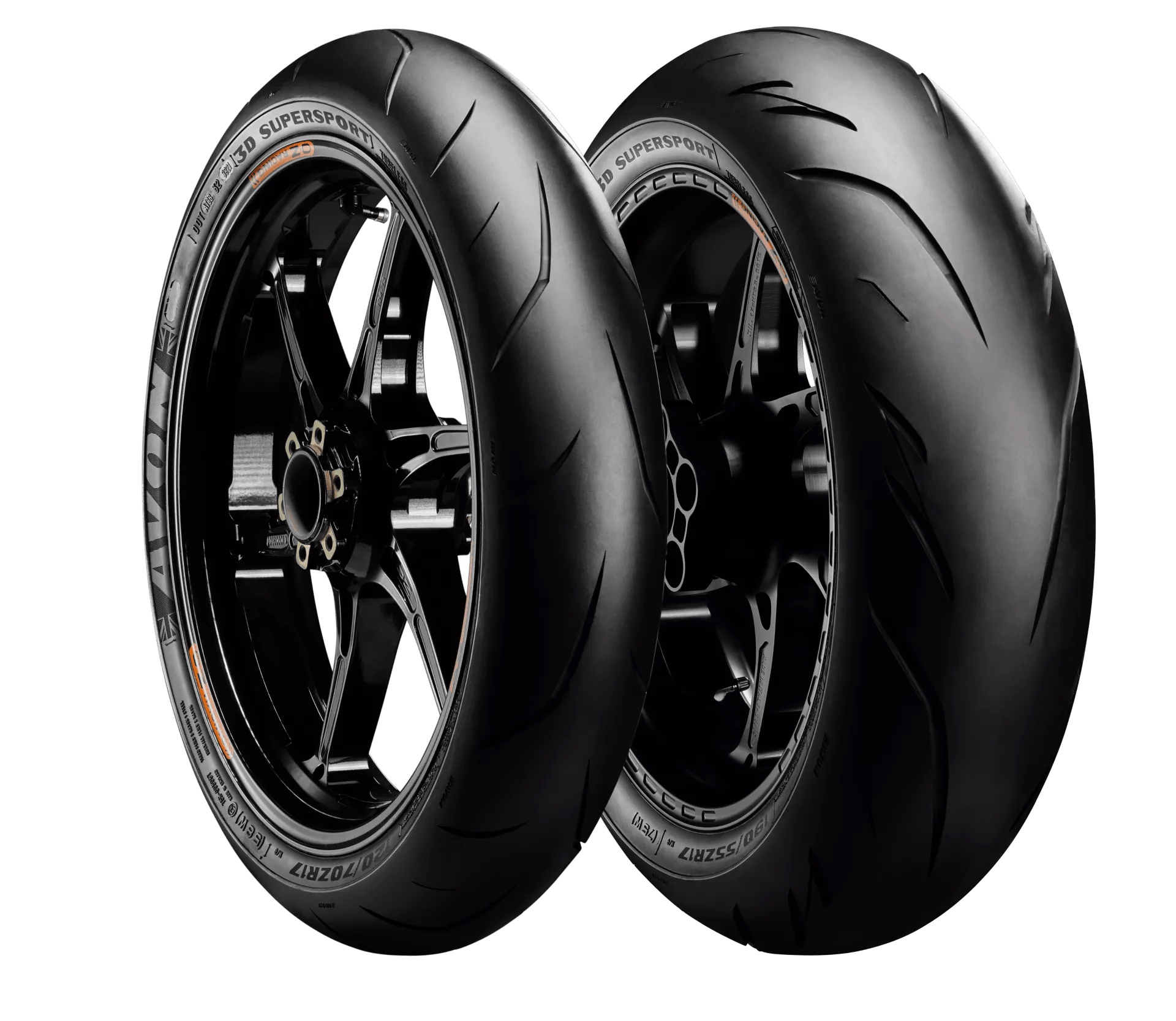 Avon 120/70ZR17 (58W) 3D Supersport Motorcycle Tire