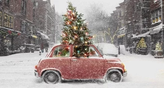 Remember your car at Christmas time