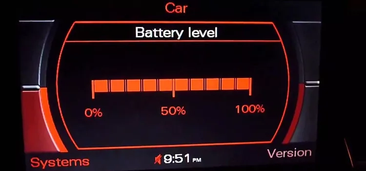 How can I tell if my battery level is low?