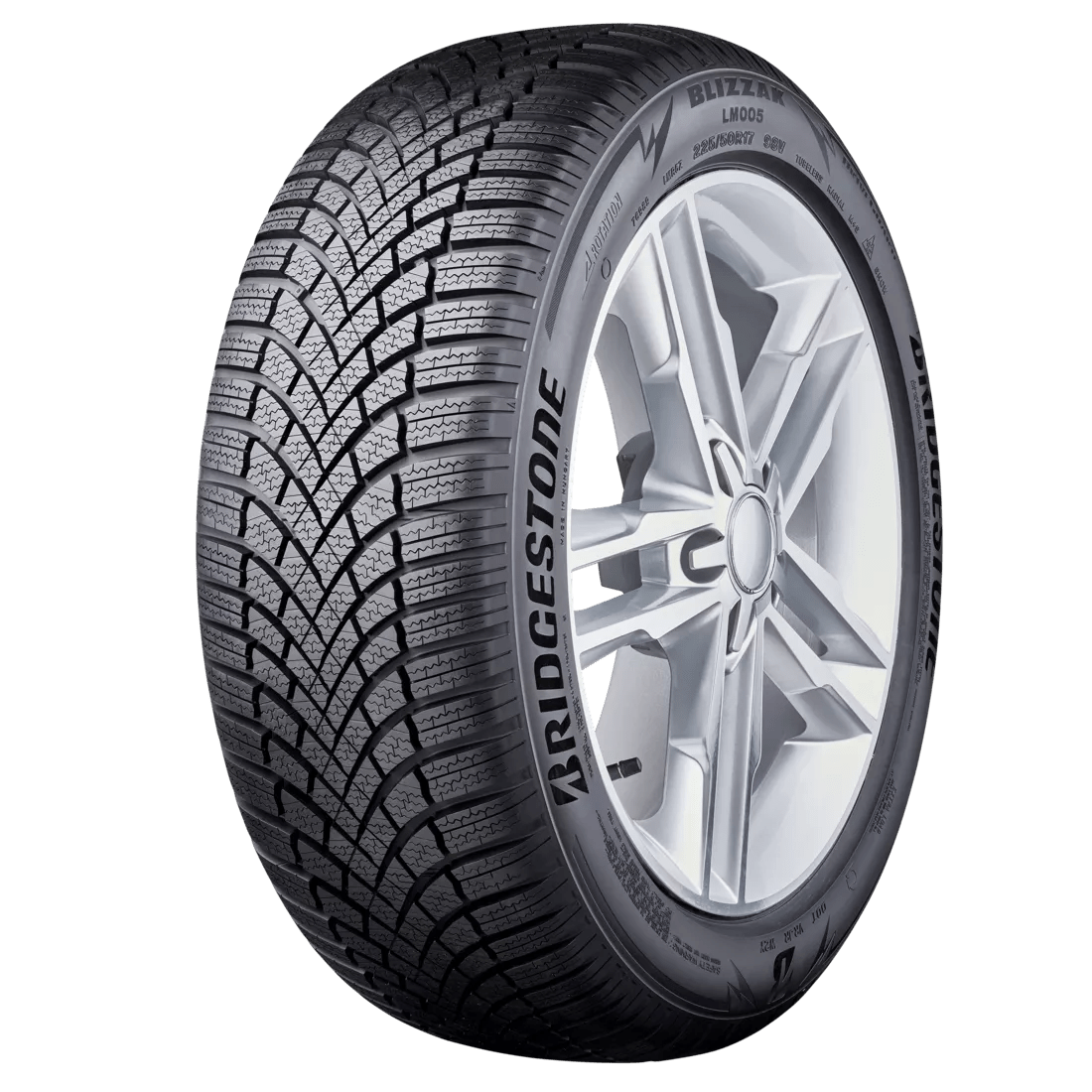 255/55R20 Bridgestone Blizzak LM005 Winter 110V Tyre - 4x4 Tyres