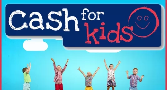 Fundraising for Cash for Kids charity