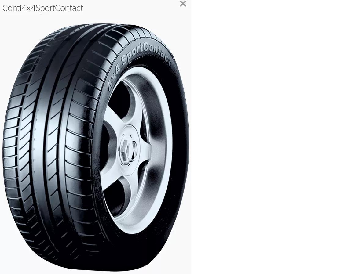 Continental 4x4SportContact 275/40R20 106Y XL N0 Tyre