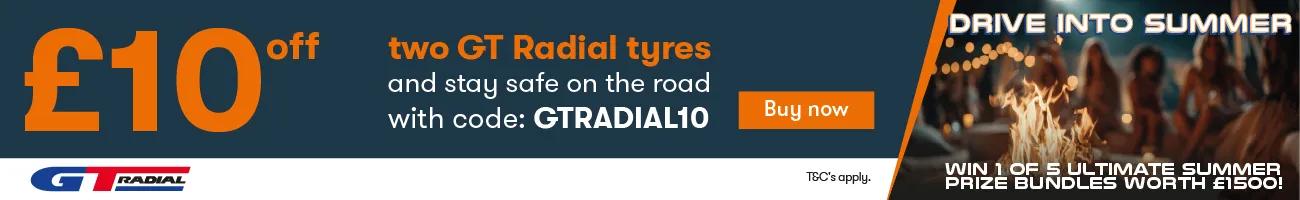 GTRADIAL10 drive into summer