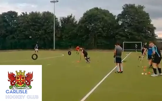 Carlisle Hockey Club’s Tyre Skills