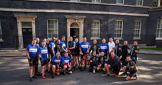 Protyre charity cyclists clip in for Paris challenge